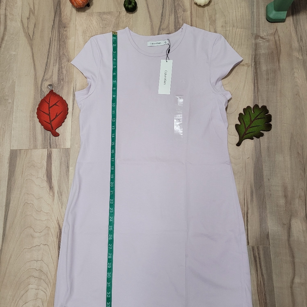Calvin Klein Light Purple Short Sleeve Tee